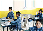 The school caters to the children living in the township & provides excellent education.